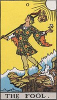 RWS Tarot 00 Fool (Głupiec)